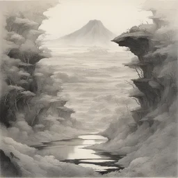 a landscape by Tsutomu Nihei