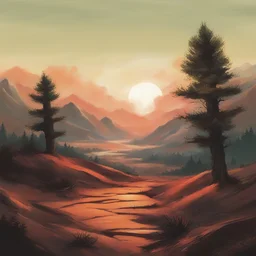 a landscape by Tyler West