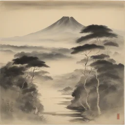 a landscape by Ueda Fumito