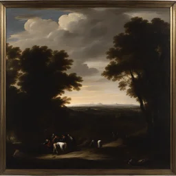 a landscape by Valentin de Boulogne