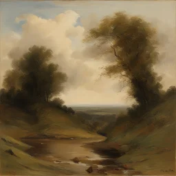 a landscape by Valentine Hugo