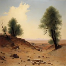 a landscape by Vasily Vereshchagin