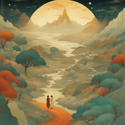 a landscape by Victo Ngai