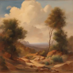 a landscape by Victor Adame Minguez