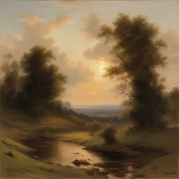 a landscape by Victor Hammer