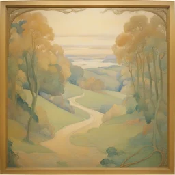 a landscape by Victor Horta