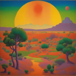 a landscape by Victor Moscoso