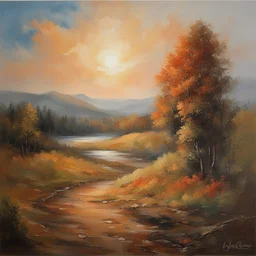 a landscape by Viktoria Gavrilenko