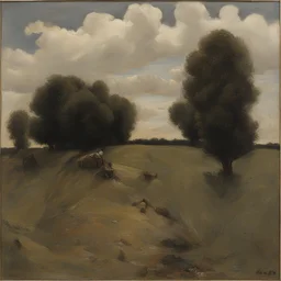 a landscape by Vincent Desiderio