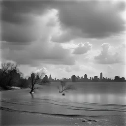 a landscape by Vivian Maier