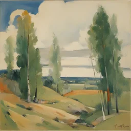 a landscape by Vladimir Tatlin