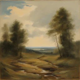 a landscape by Vytautas Kairiukstis