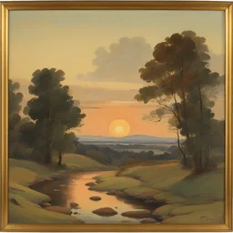 a landscape by W. W. Denslow
