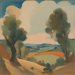 a landscape by Walter Battiss