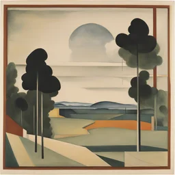 a landscape by Walter Gropius