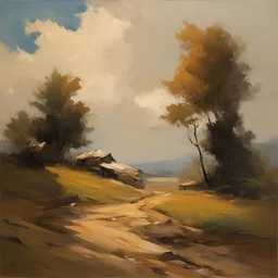 a landscape by Walter Kim