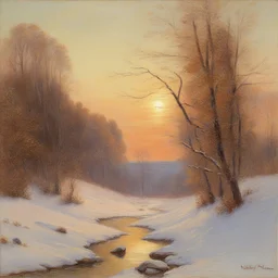 a landscape by Walter Launt Palmer