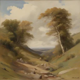 a landscape by Walter Percy Day