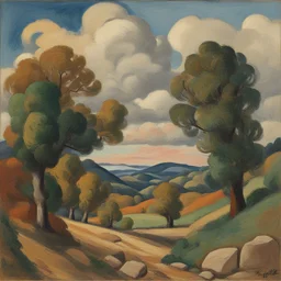 a landscape by Walter Quirt