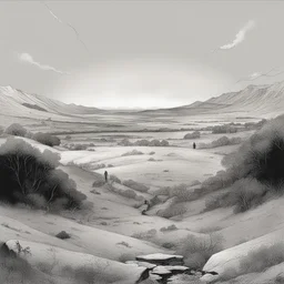 a landscape by Warren Ellis