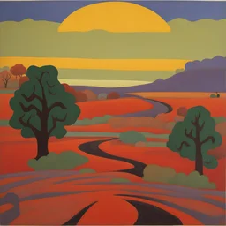 a landscape by Wes Wilson