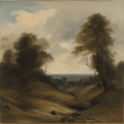 a landscape by Wiesław Wałkuski