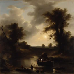 a landscape by Willem Kalf
