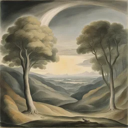 a landscape by William Blake