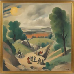 a landscape by William Gropper