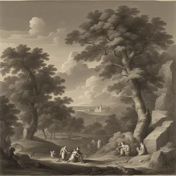 a landscape by William Hogarth