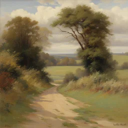a landscape by William Kay Blacklock