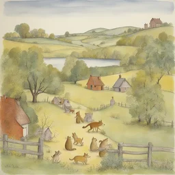 a landscape by William Steig