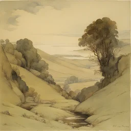 a landscape by William Timlin