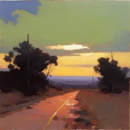 a landscape by William Wray