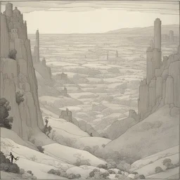 a landscape by Winsor McCay
