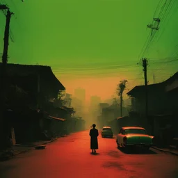 a landscape by Wong Kar-wai