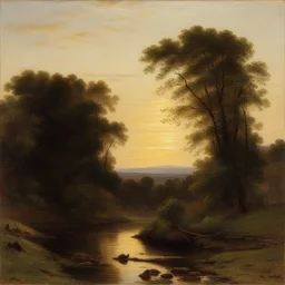 a landscape by Worthington Whittredge