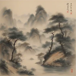 a landscape by Xiaofei Yue