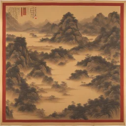 a landscape by Xu Bing