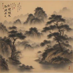 a landscape by Yang Jialun