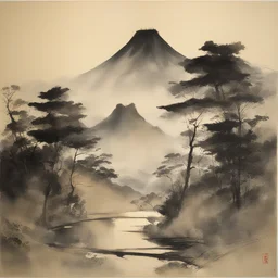 a landscape by Yasushi Nirasawa