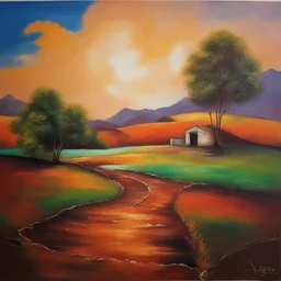 a landscape by Yayi Morales
