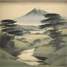 a landscape by Yoshikazu Yasuhiko