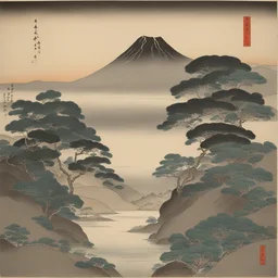 a landscape by Yukimasa Ida
