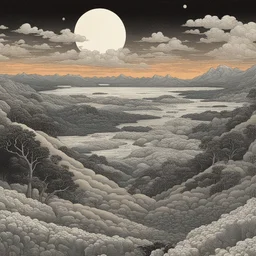 a landscape by Yuko Shimizu