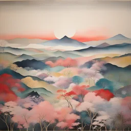 a landscape by Yuko Tatsushima