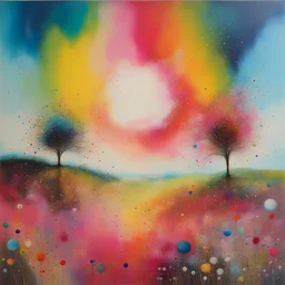 a landscape by Yvonne Coomber
