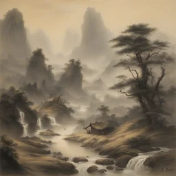 a landscape by Zhelong Xu