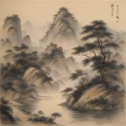 a landscape by Zhichao Cai
