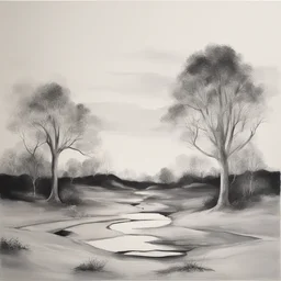 a landscape by Zoe Buckman